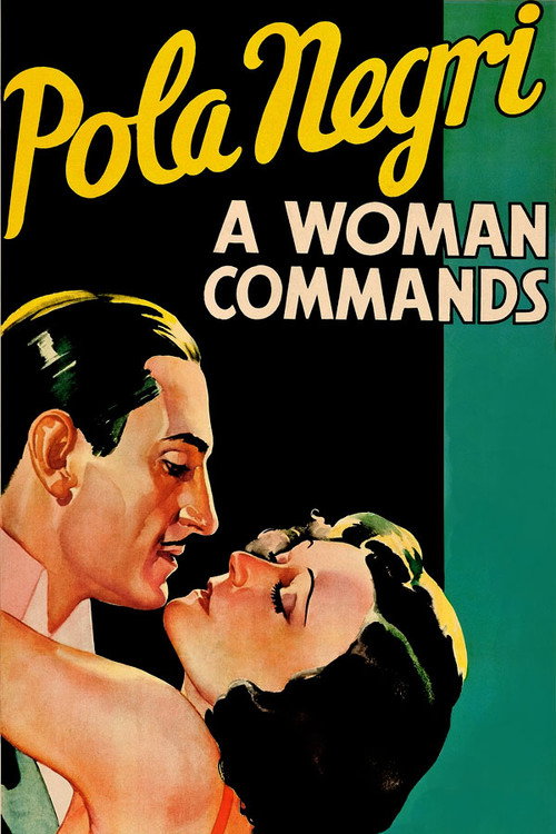 Movie poster for A Woman Commands (1932)