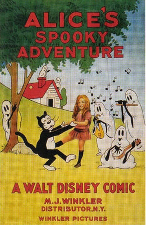 Movie poster for Alice's Spooky Adventure (1924)