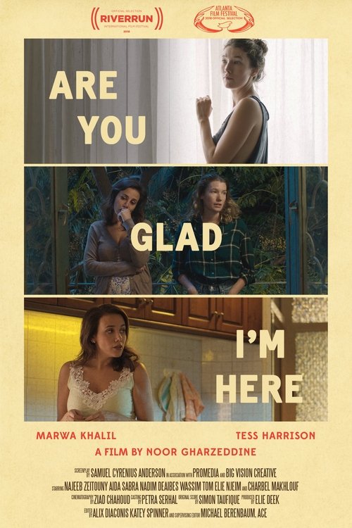 Movie poster for Are You Glad I'm Here (2019)