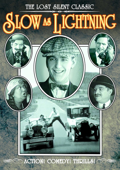 Movie poster for Slow as Lightning (1923)