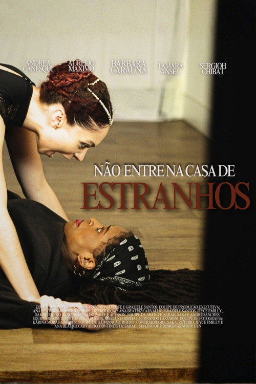 Movie poster for Não entre na casa de estranhos (2025)