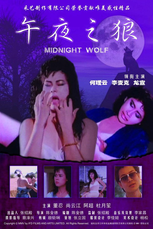 Movie poster for Midnight Wolf (1987)
