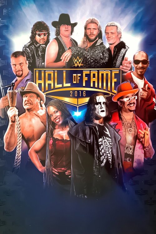 Movie poster for WWE Hall of Fame 2016 (2016)