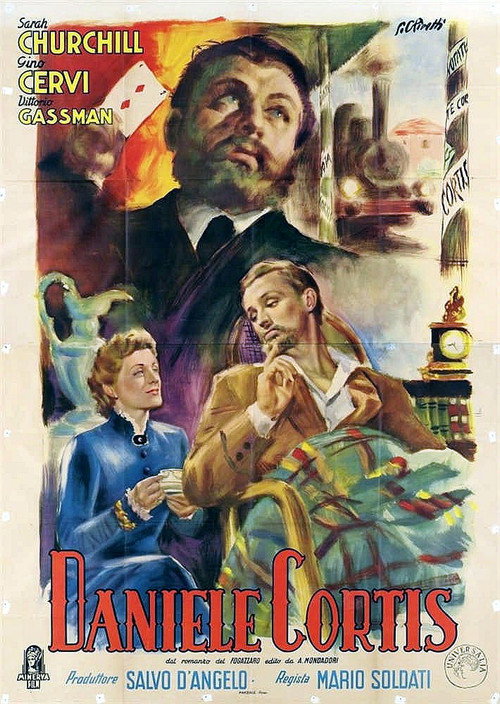 Movie poster for Daniele Cortis (1947)