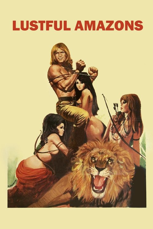 Movie poster for The Lustful Amazons (1974)