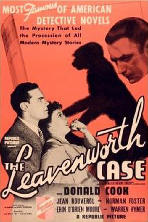 Movie poster for The Leavenworth Case (1936)