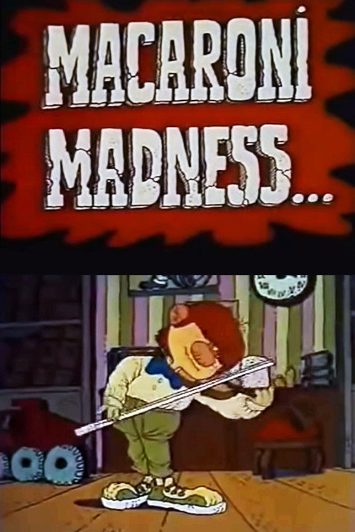 Movie poster for Death macaroni, or Professor Buggensberg's mistake (1992)