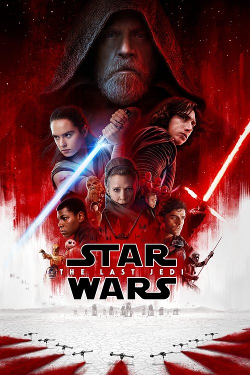 Movie poster for Star Wars: The Last Jedi (2017)