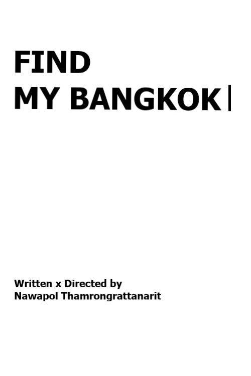 Movie poster for FIND MY BANGKOK (2014)