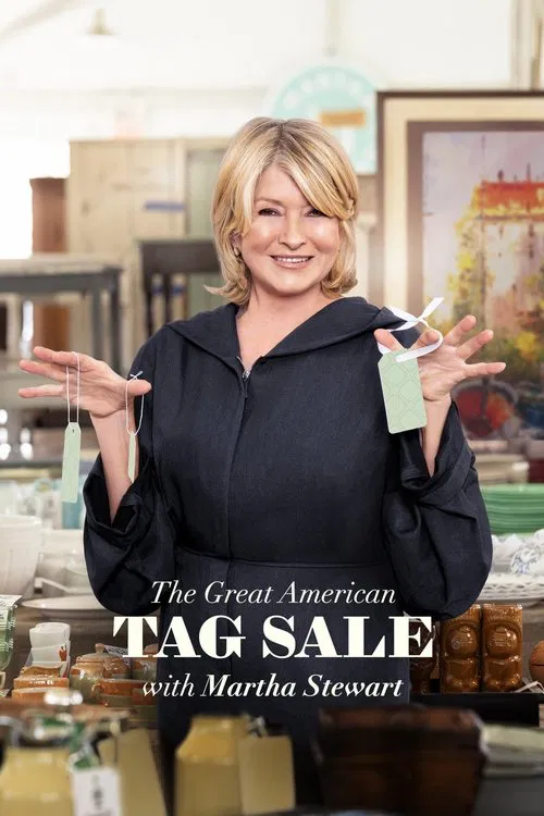 Movie poster for The Great American Tag Sale with Martha Stewart (2022)