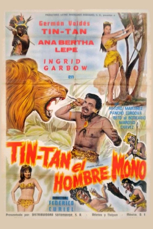 Movie poster for Tin-Tán El Hombre Mono (1963)