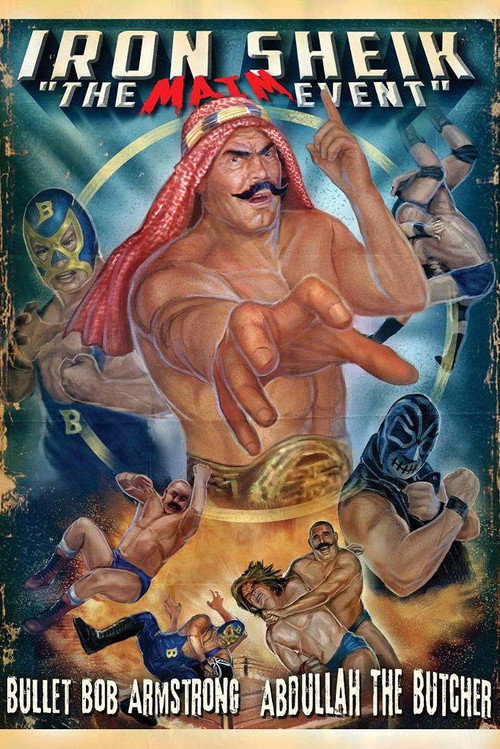 Movie poster for Iron Sheik: The Maim Event (2014)