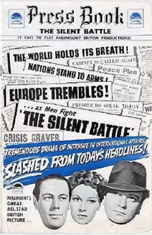 Movie poster for The Silent Battle (1939)