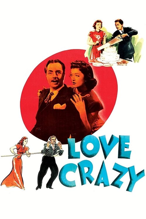 Movie poster for Love Crazy (1941)