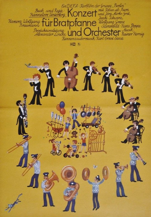 Movie poster for Concert for Frying Pan and Orchestra (1976)
