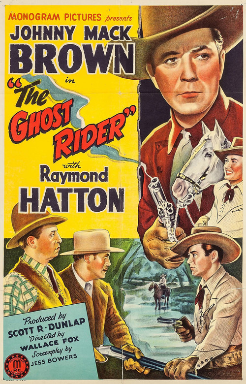 Movie poster for The Ghost Rider (1943)
