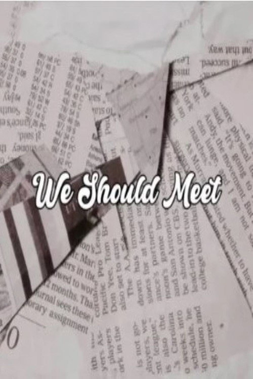 Movie poster for We Should Meet