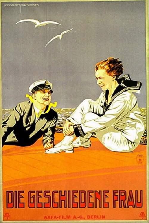 Movie poster for Die geschiedene Frau (1926)