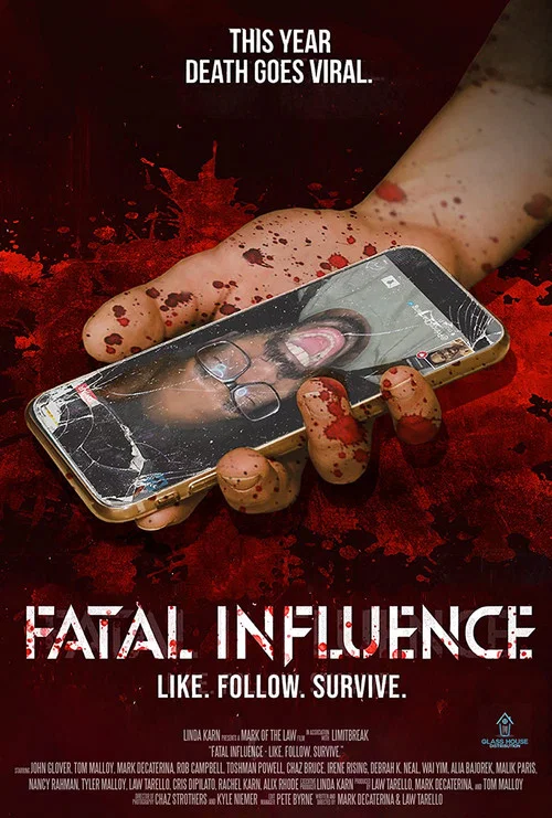 Movie poster for Fatal Influence: Like. Follow. Survive. (2022)