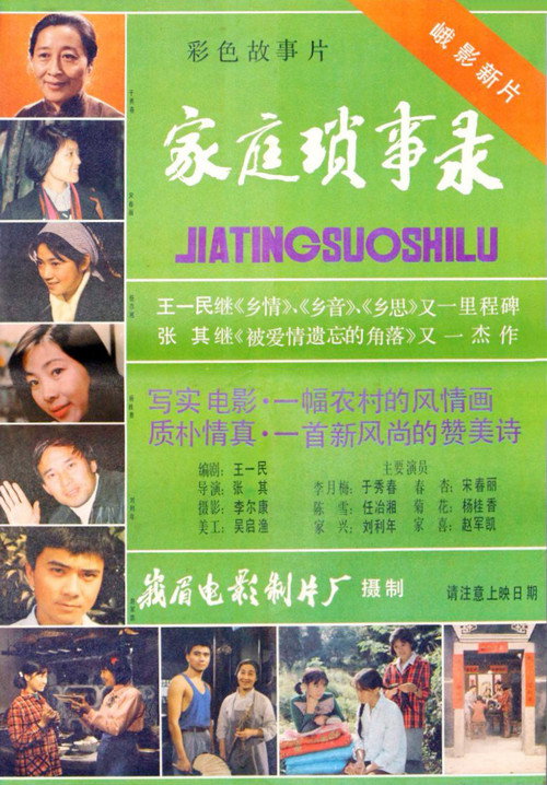 Movie poster for 家庭琐事录 (1984)