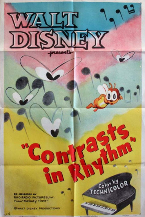 Movie poster for Contrasts in Rhythm (1955)