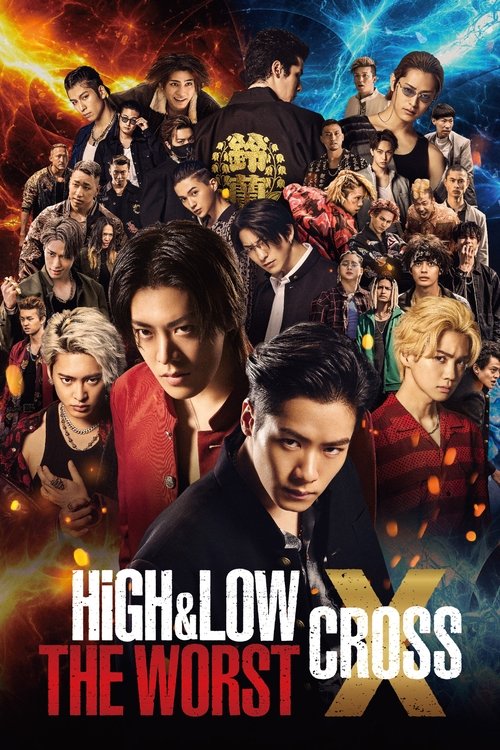 Movie poster for High & Low The Worst X (2022)