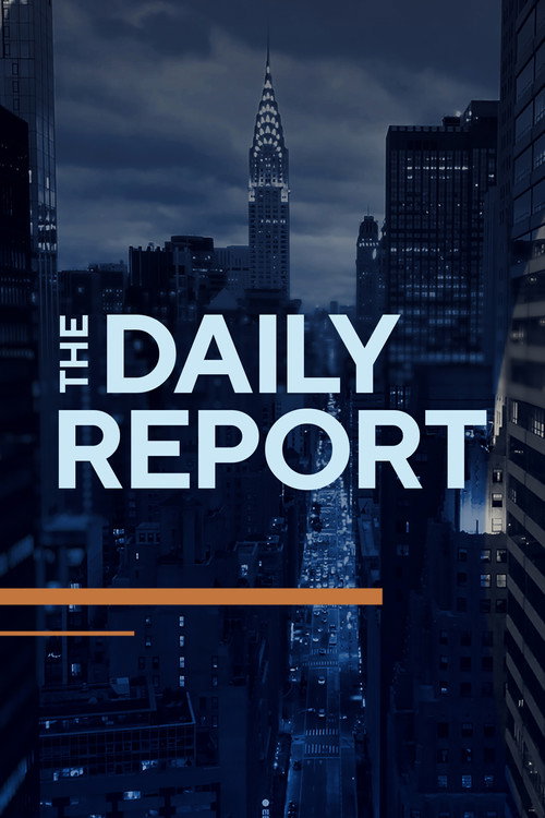 Series poster for The Daily Report with John Dickerson (2022)