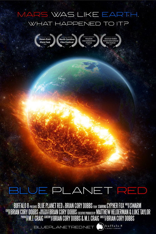 Movie poster for Blue Planet Red (2025)