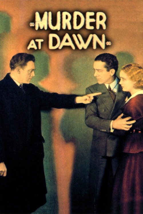 Movie poster for Murder at Dawn (1932)