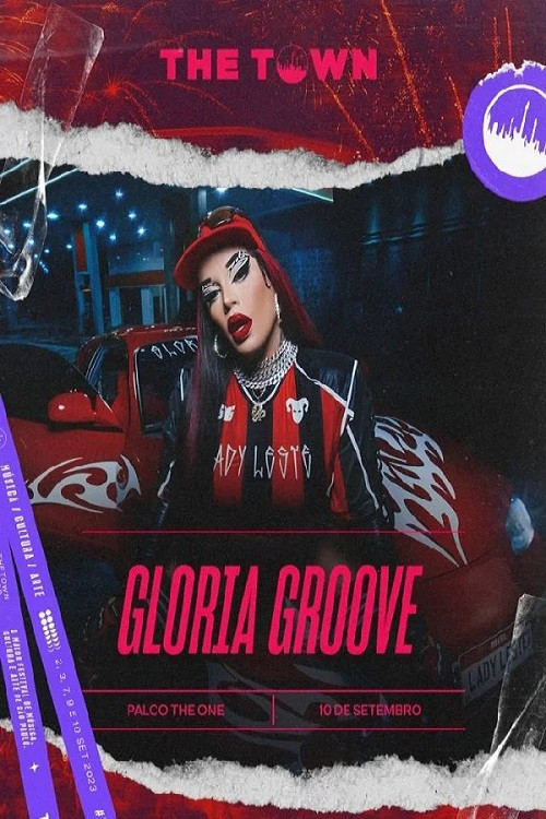 Movie poster for Gloria Groove - The Town 2023
