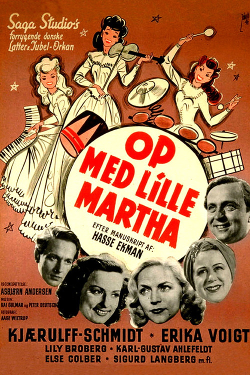 Movie poster for Op med lille Martha (1946)