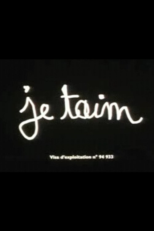 Movie poster for Je taim (1998)