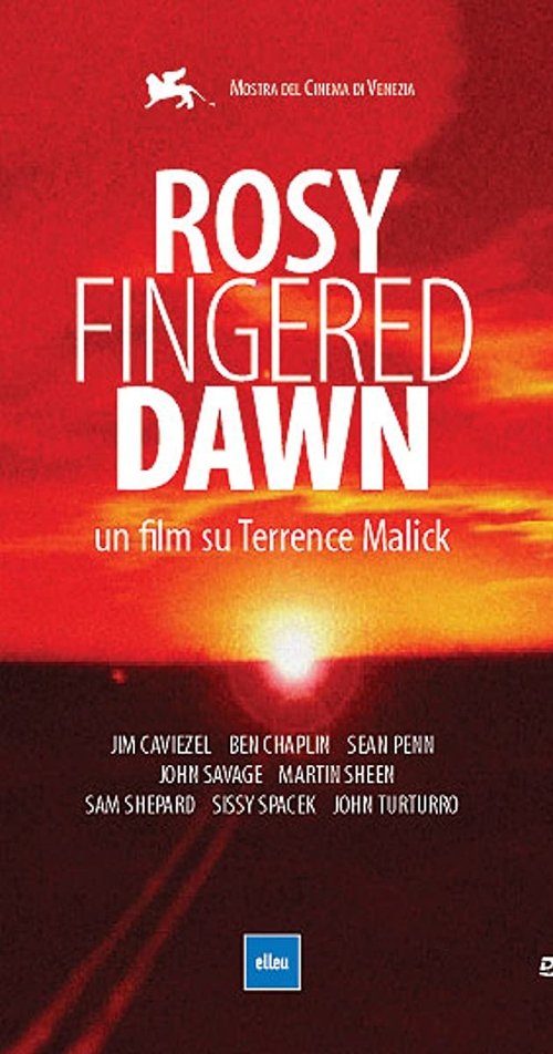 Movie poster for Rosy-Fingered Dawn: A Film on Terrence Malick (2002)