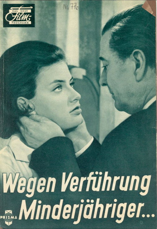 Movie poster for Wegen Verführung Minderjähriger (1960)