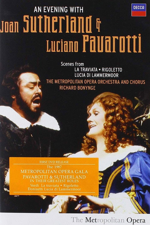 Movie poster for An Evening with Joan Sutherland and Luciano Pavarotti (1988)