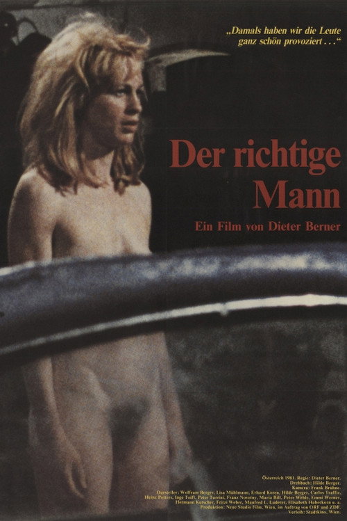 Movie poster for Der richtige Mann (1982)