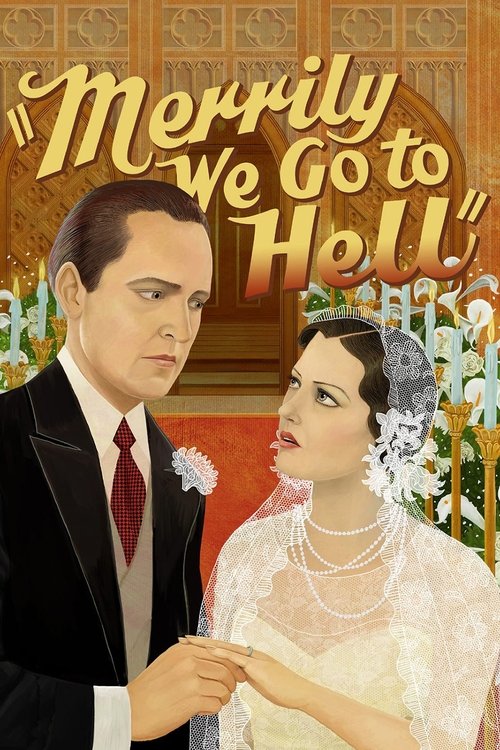 Movie poster for Merrily We Go to Hell (1932)