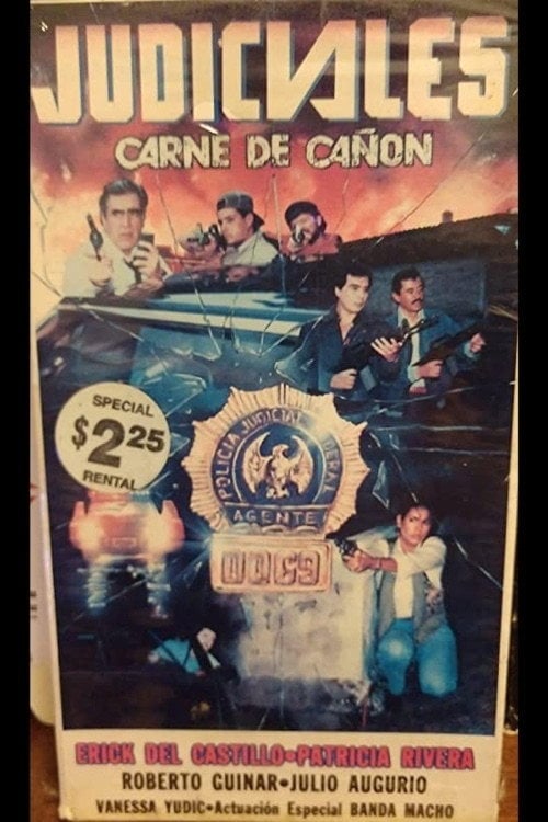 Movie poster for Judiciales: Carne de cañón (1992)