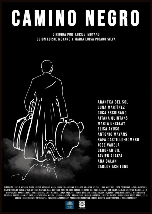 Movie poster for Camino negro (2025)