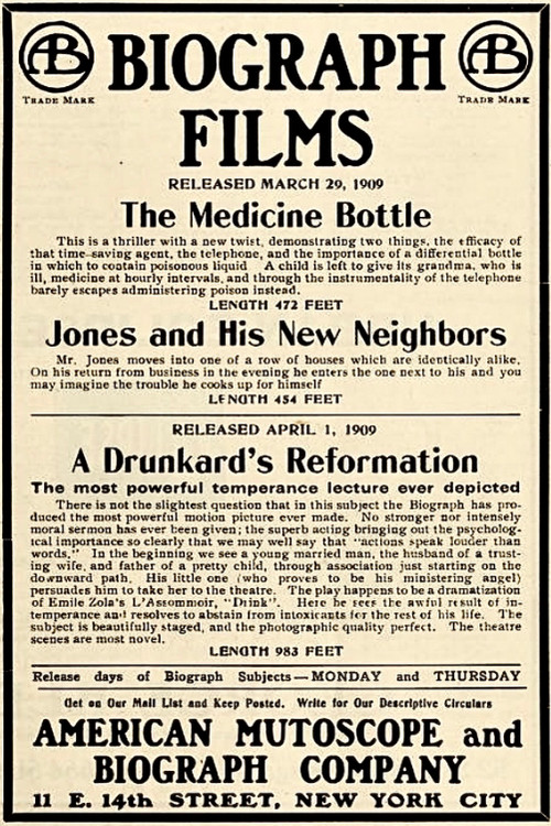 Movie poster for Jones and His New Neighbors (1909)