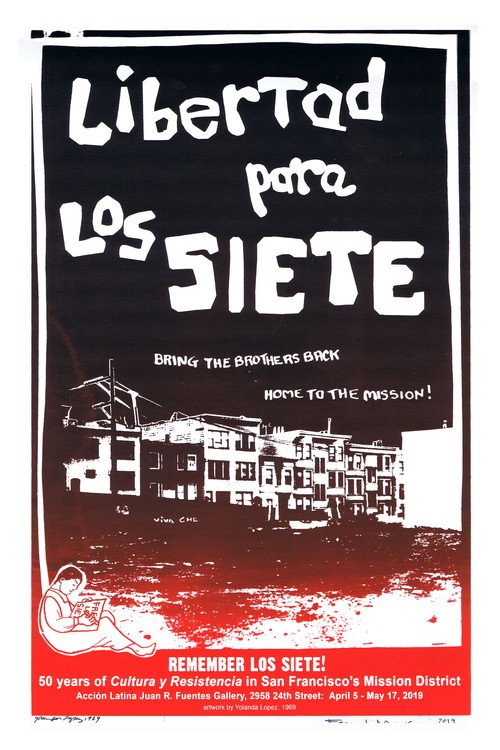 Movie poster for Los Siete de la Raza (Newsreel #39)
