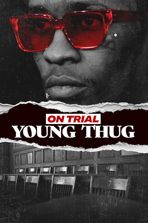 Movie poster for On Trial: Young Thug (2024)