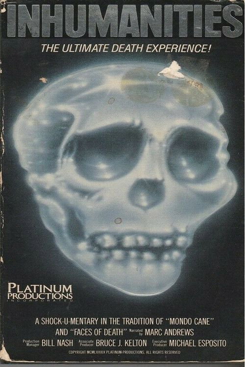 Movie poster for Inhumanities (1989)