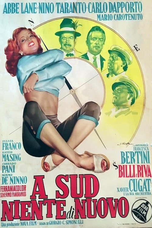 Movie poster for A sud niente di nuovo (1956)