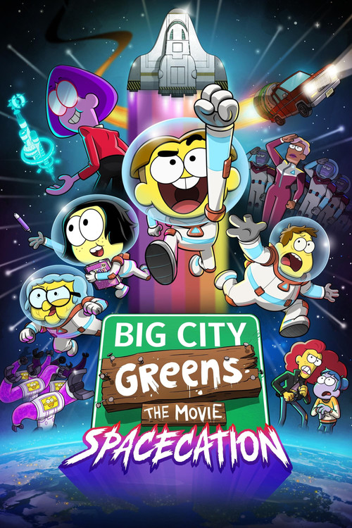 Movie poster for Big City Greens the Movie: Spacecation (2024)