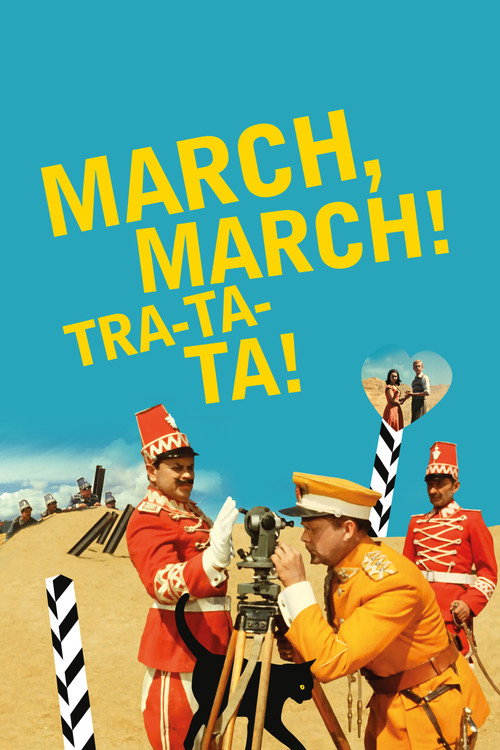 Movie poster for March, march! Tra-ta-ta! (1964)