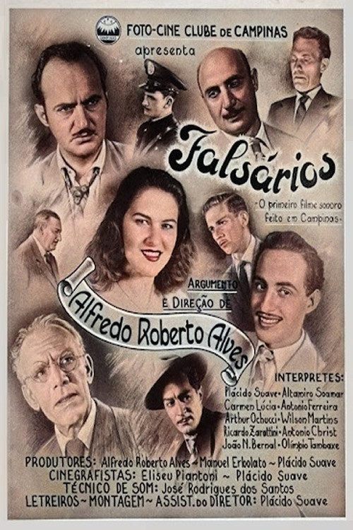 Movie poster for Os Falsários (1952)