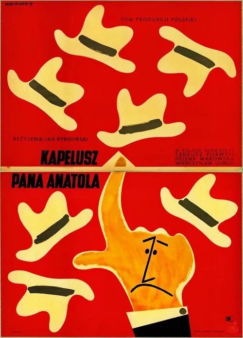 Movie poster for Kapelusz pana Anatola (1957)
