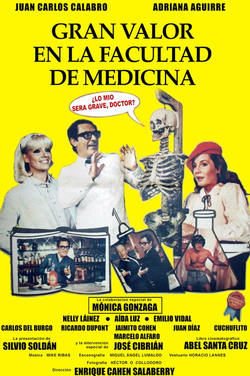 Movie poster for Gran Valor en la Facultad de Medicina (1981)