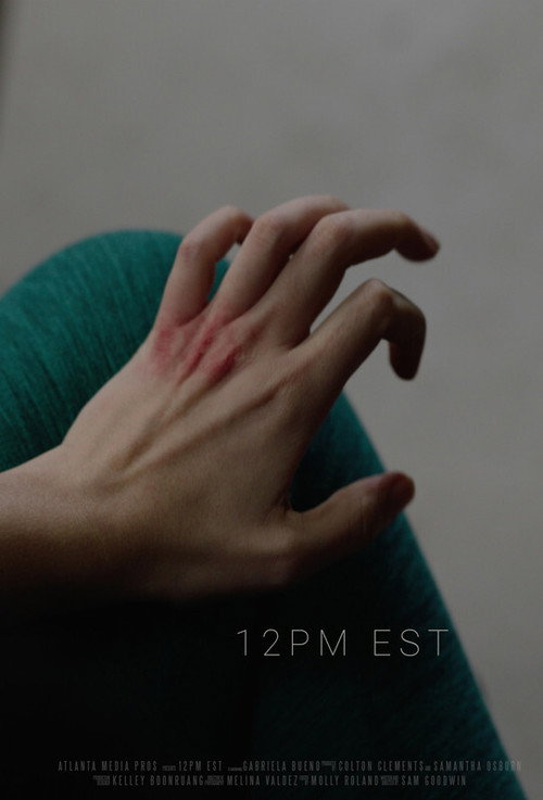 Movie poster for 12pm EST (2021)